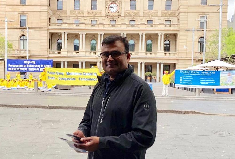 Manohar, turista u Sydneyu