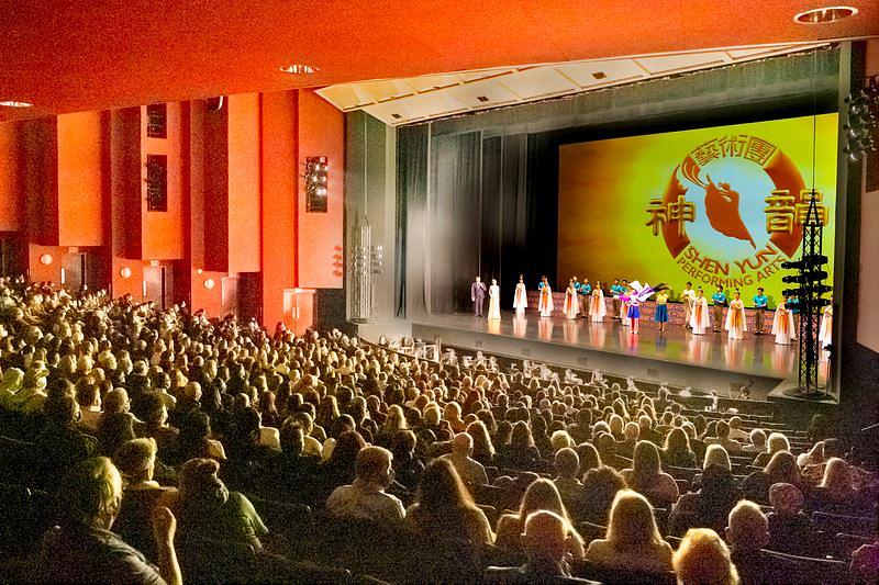 Kompanija Shen Yun New Era u Centru za scenske umjetnosti Tobin u San Antoniju, Teksas, 20. februara. Kompanija je izvela pet rasprodanih nastupa u San Antoniju od 18. do 20. februara. (NTD Televizija)