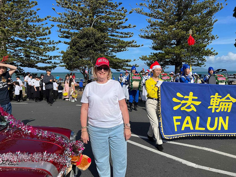 Margaret je rekla da ju se dojmio nastup Tian Guo Marching Band-a.