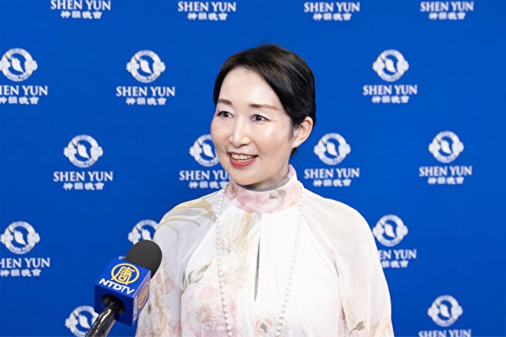 Miki Kikawa na nastupu Shen Yun u Gradskoj dvorani Bunkyo 31. januara (The Epoch Times) 