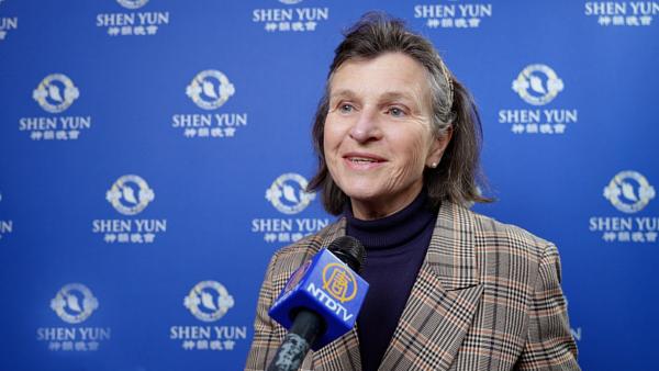 Belgijska princeza Anne De Ligne na predstavi Shen Yun u Reimsu, Francuska, 2. aprila. (NTD Televizija)