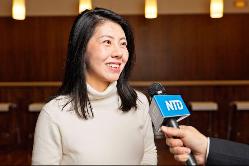 Beibei Wu na nastupu Shen Yun u San Lorenzo de El Escorial 10. marta. (NTD Televizija) 