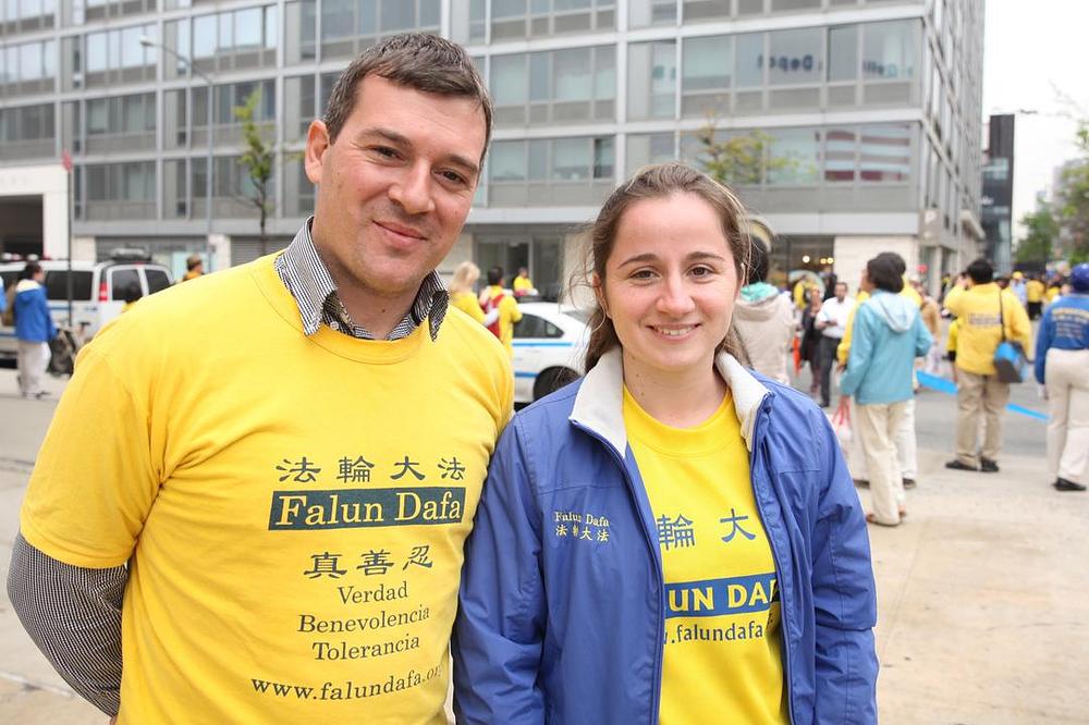 Juan Pablo Boschi (lijevo) i Merleders Gambini, su par iz Argentine.