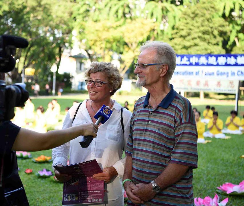 Gosp. i gđa Gerth iz Južne Afrike se nadaju da će progon ubrzo biti zaustavljen.