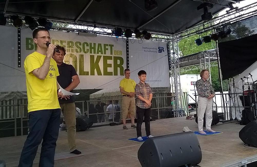 Demonstracija vježbi na festivalu