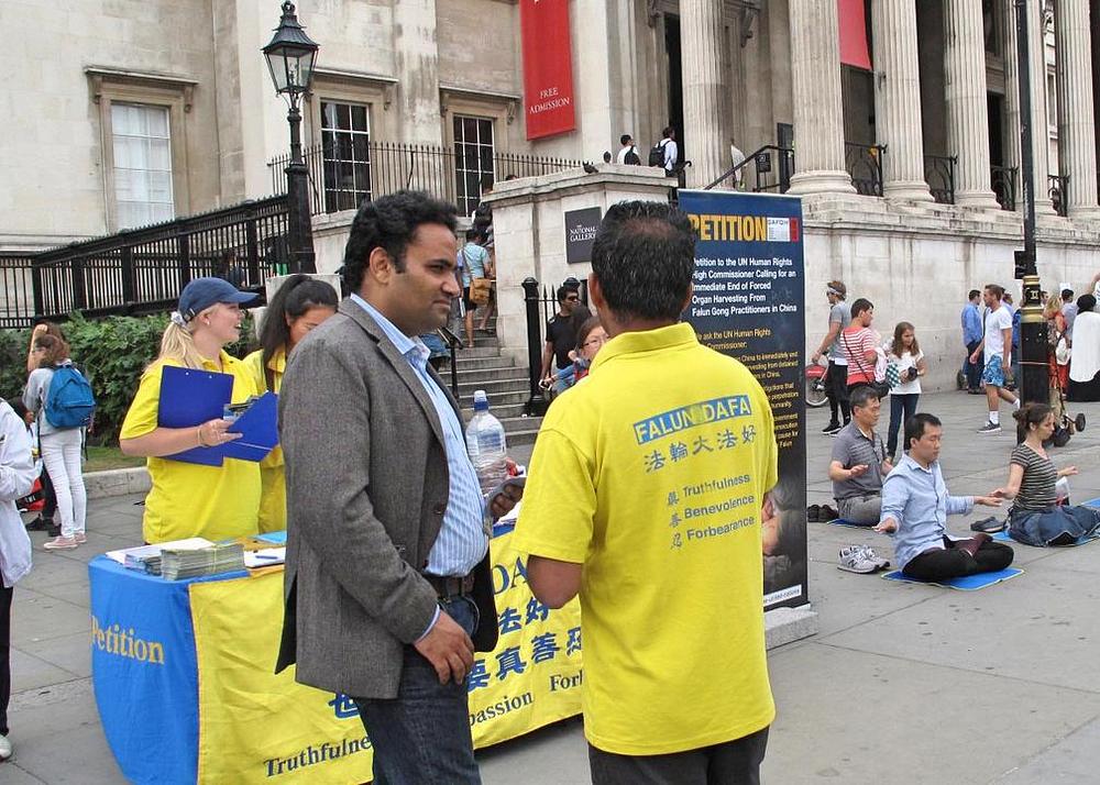 Profesor na koledžu iz Indije nikada ranije nije čuo za Falun Gong, ali je kazao da je njegovo mišljenje da je progon neprihvatljiv. 