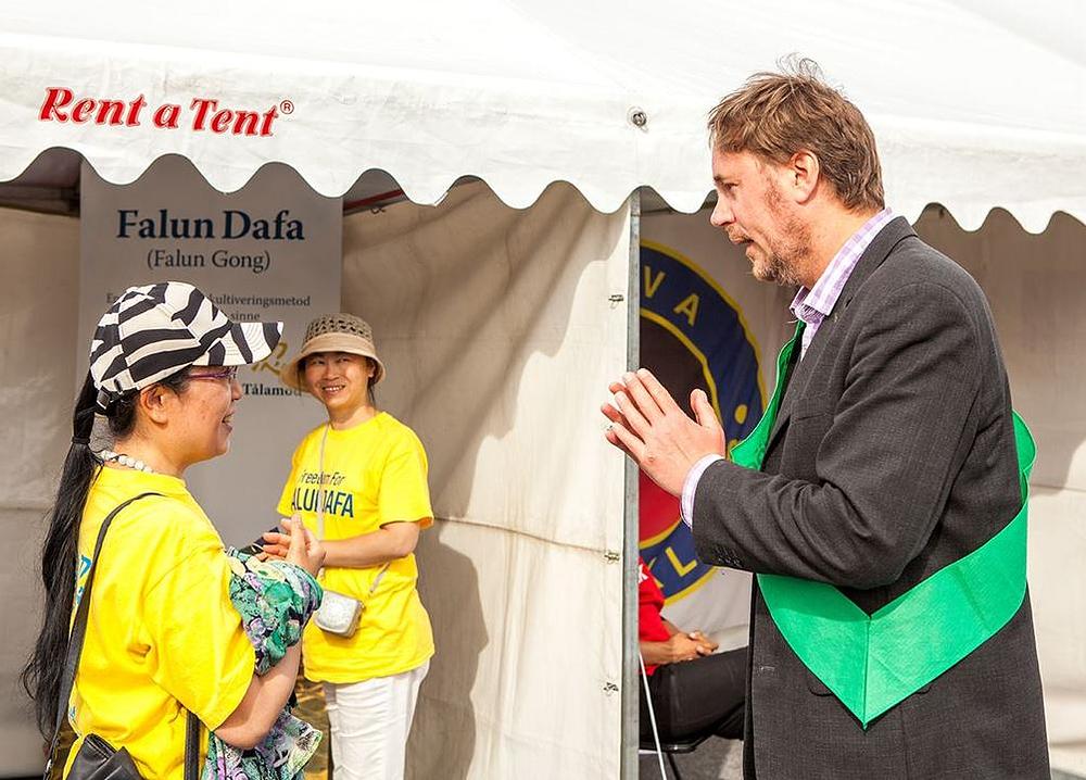 Jackob Dencker, član švedske Partije Zelenih