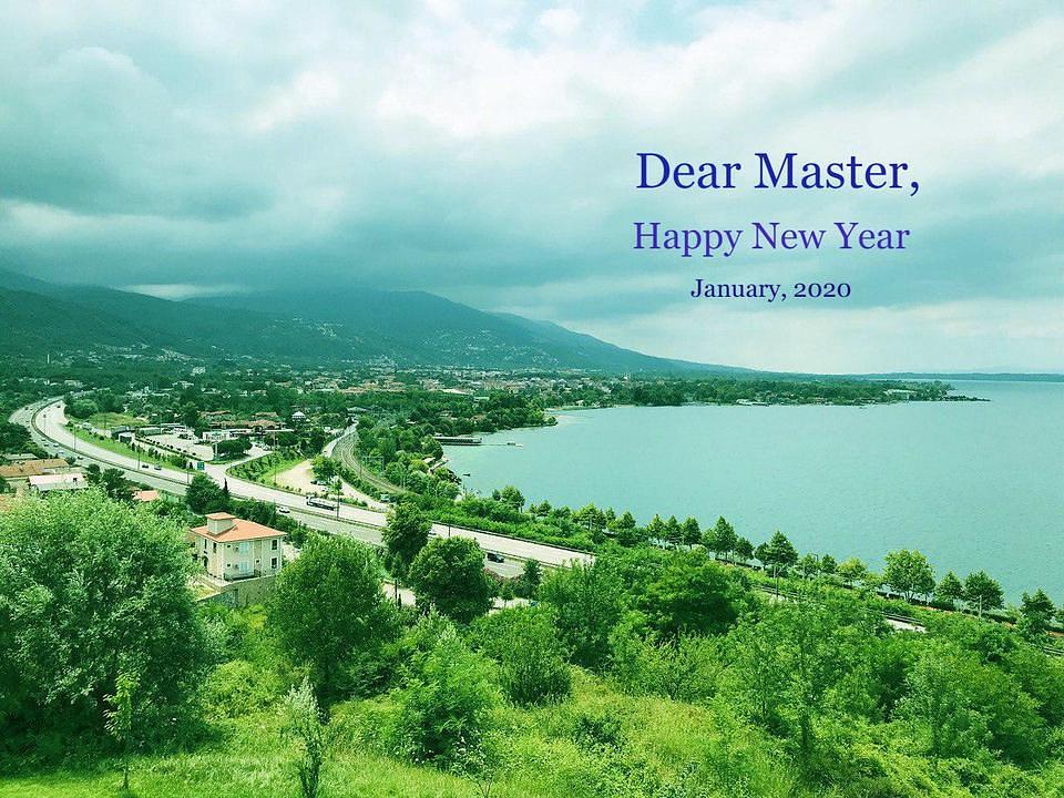 Čestitke jednog bračnog para sa Bliskog Istoka:
Istina je da je Stvoritelj došao
S velikom Dobrodušnošću spašava svo nebo i zemlju
Podnosi grijehe svih živih bića s bezgraničnom Tolerancijom
U ovoj posljednjoj epohi, zla nebeska i zemaljska bića šire laži i
 otrove u umove ljudi svijeta
Neka ljudi svijeta brzo saznaju istinu
Tri svete riječi - Istinitost-Dobrodušnost-Tolerancija - su jedini 
  način da se vrate na nebo
Svi na nekom nivou znaju da dolazi sjajna stvar
Zli ateizam i komunizam vode ljude svijeta do kapije razaranja
Slušajte glas svog srca, slušajte glas Božjih glasnika
Stvoritelj je tako blizu
