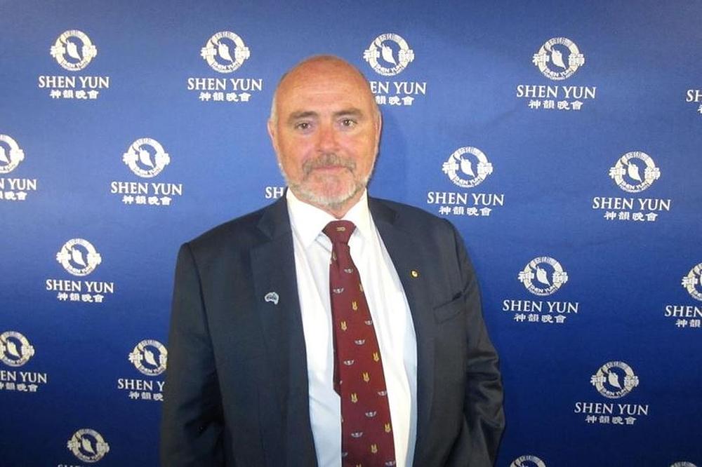 Kevin Bailey, bivši član SAS-a Australske vojske i bivši generalni konzul za Istočni Timor, na predstavi Shen Yuna u Melbournu, 9. februara. 