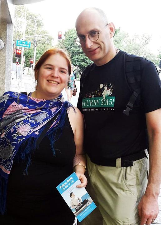 Caroline i Alex Rafaloeitch