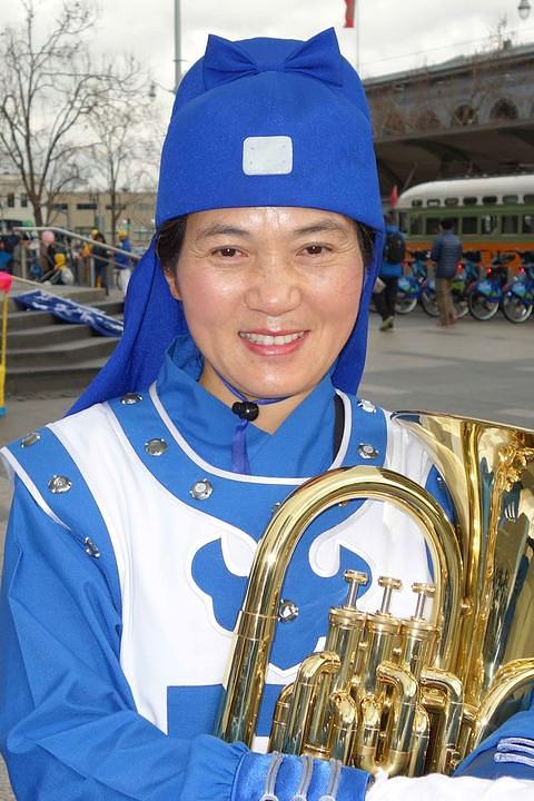 Praktikantica Falun Gonga gospođa Liu