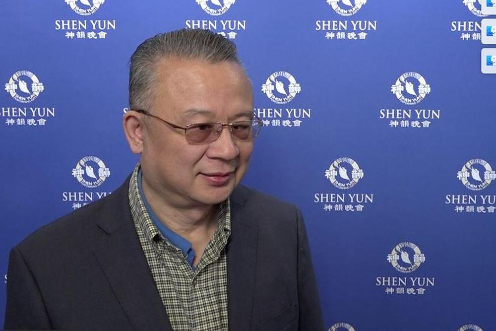 Guangxun Hua, violinista, je već peti put gledao Shen Yun 31. decembra 2019. godine u Houstonu u Teksasu.