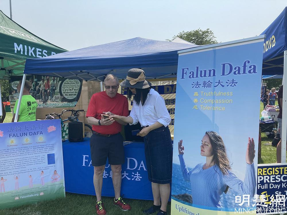 Čovjek koji je razgovarao o progonu u Kini je bio zainteresovan za učenje vježbi