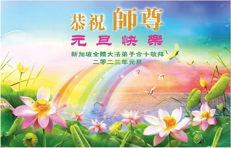 Novogodišnja čestitka od praktikanata iz Singapura