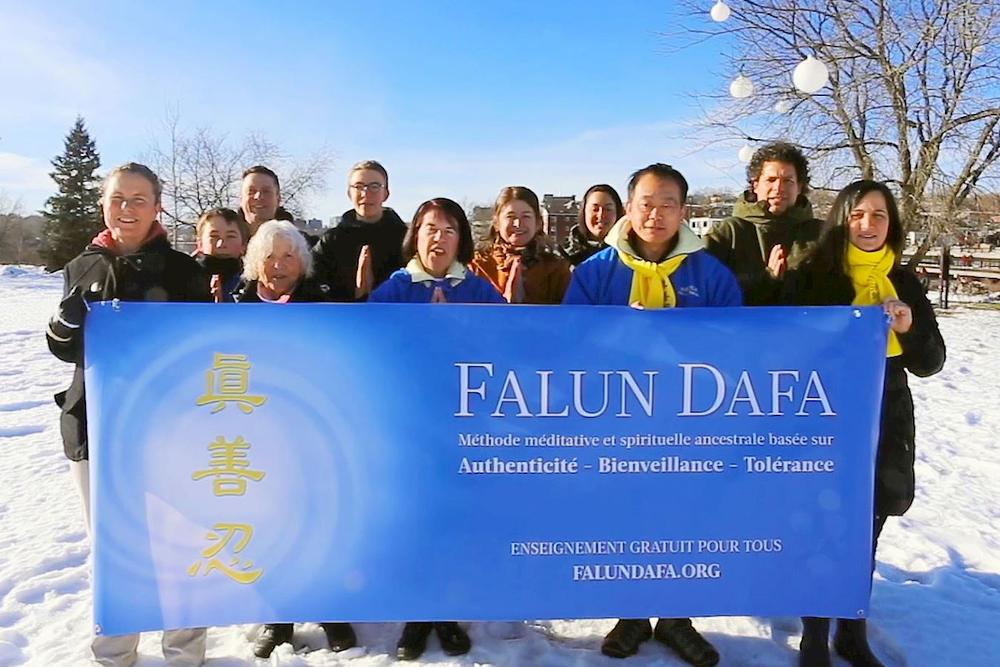  Praktikanti u gradu Sherbrooke žele Učitelju Liju sretnu Novu godinu.