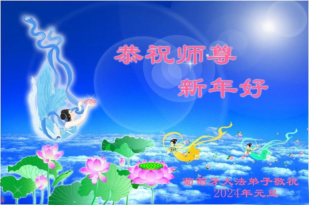 Praktikanti u Portugalu žele Učitelju Liju sretnu Novu godinu!