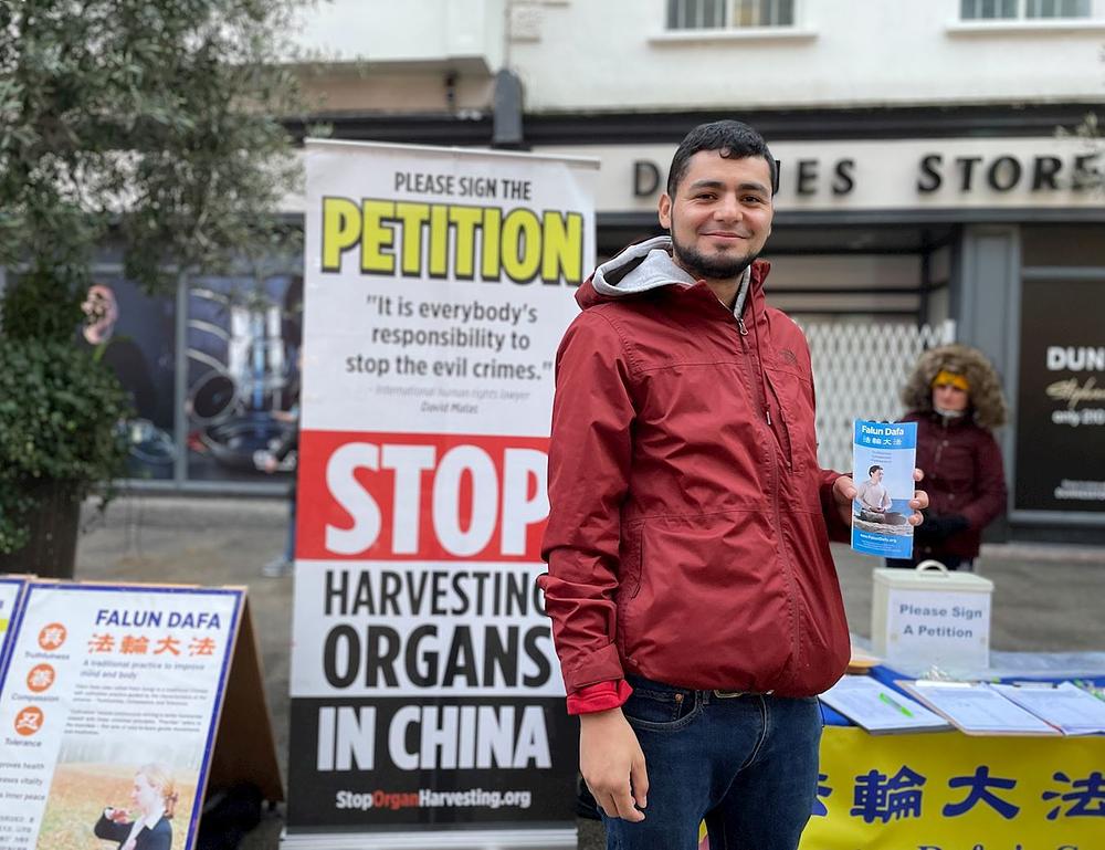 Kristian je izrazio podršku naporima praktikanata da razotkriju progon u Kini. 