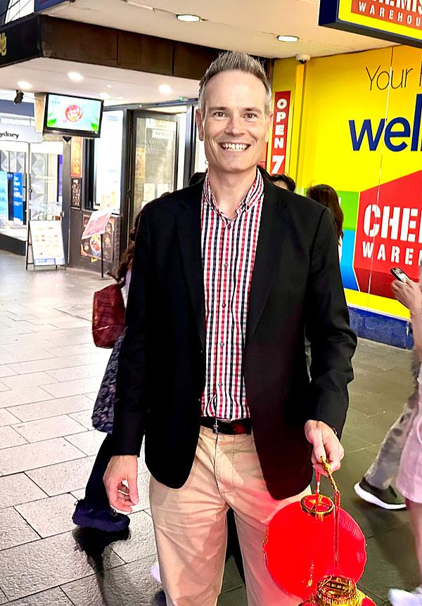 Tim James, član zakonodavne skupštine Novog Južnog Walesa