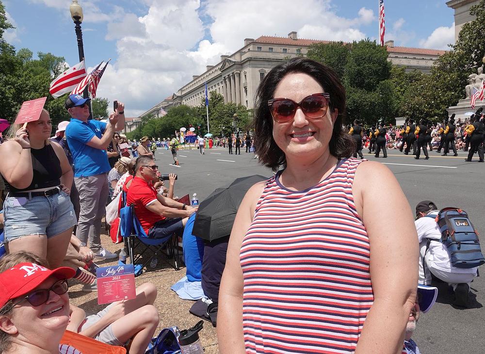  Tara Hol, iz Misisipija, je oduševljena nastupom praktikanata.