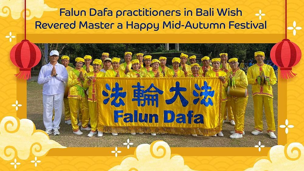 Pozdrav Učitelju Li-u od praktikanata iz Balija