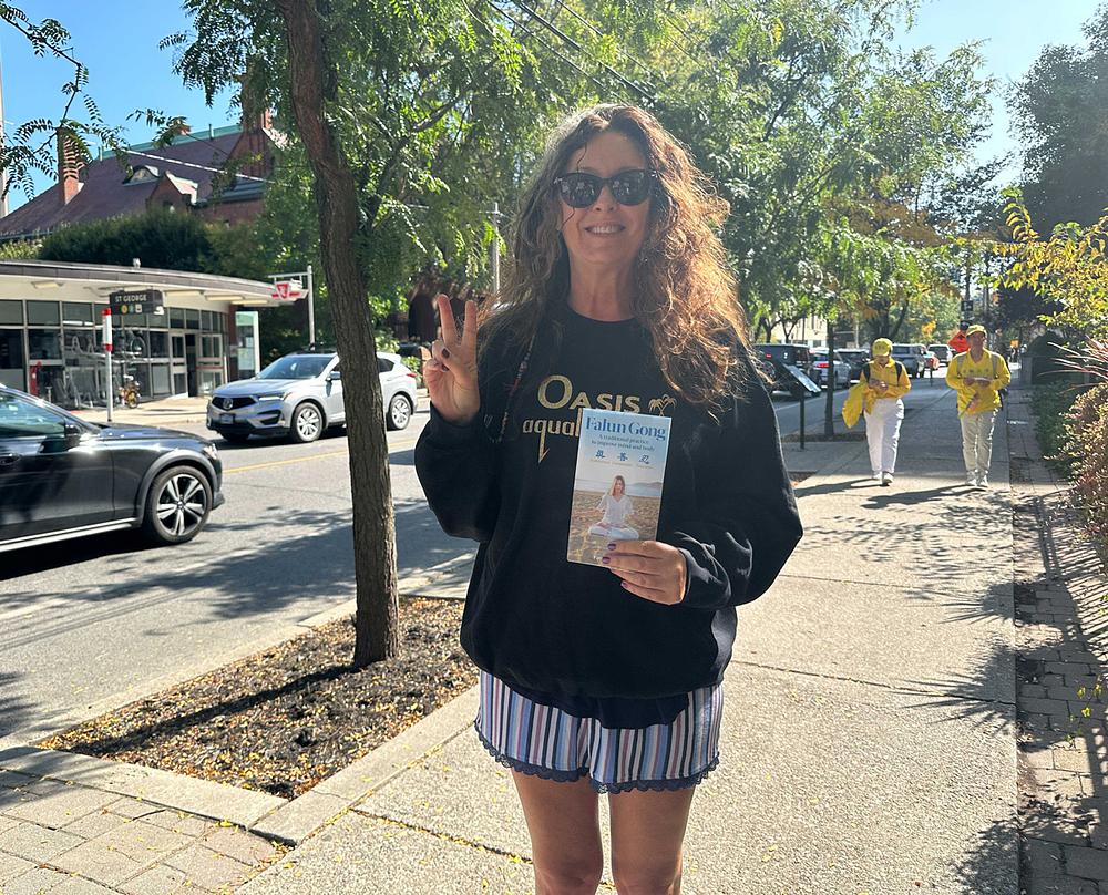 Patty je rekla da progon Falun Dafa mora prestati 